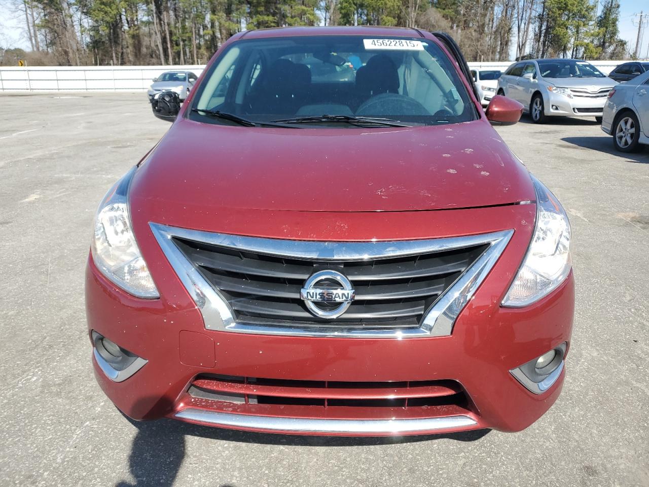 2017 Nissan Versa VIN 3N1CN7AP5HL819218 Copart auction photo, side / front end damage thumbnail 5