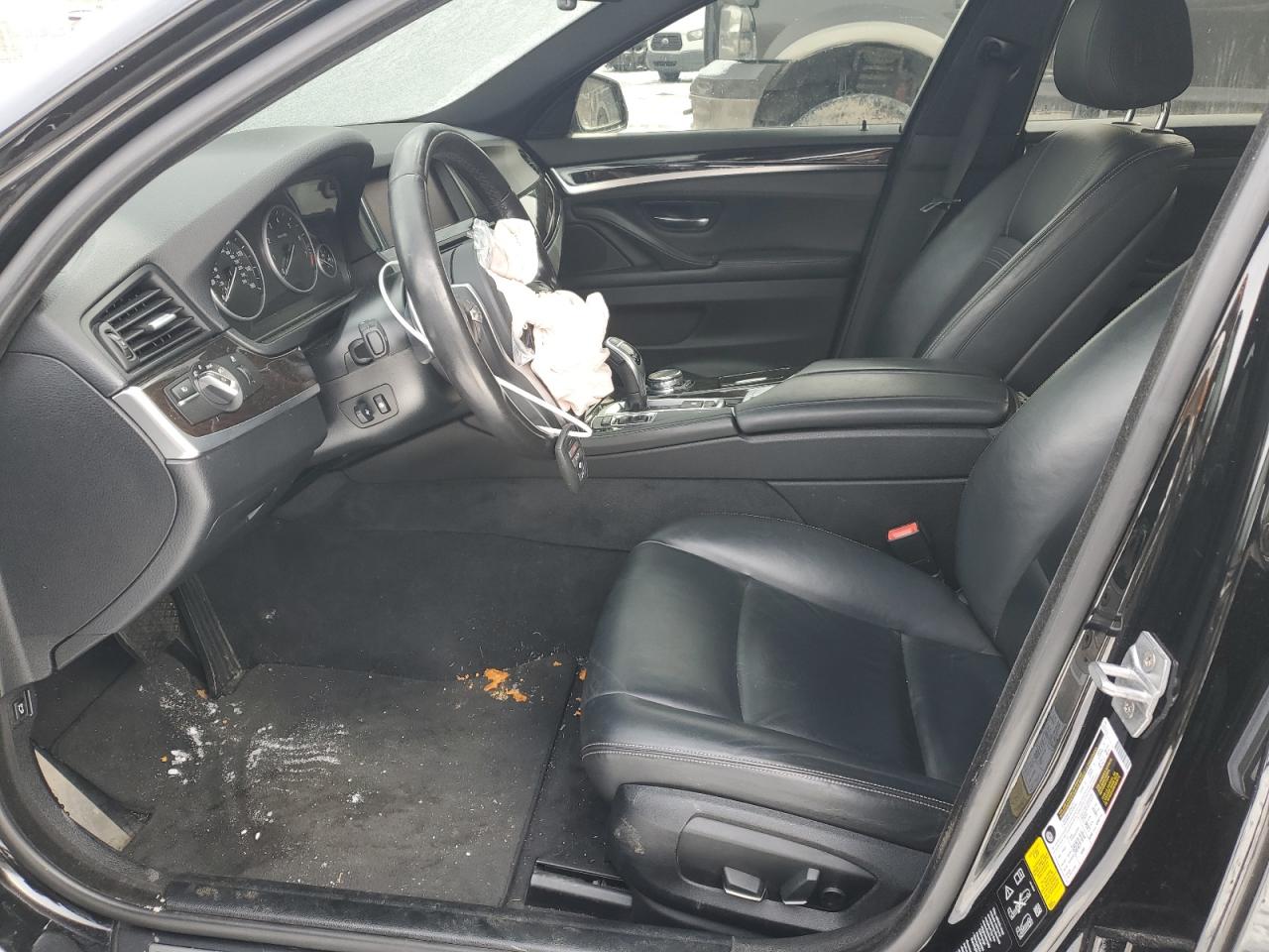 2016 BMW 5er VIN WBA5B3C56GG254870 Copart auction photo, front end / undercarriage damage thumbnail 7