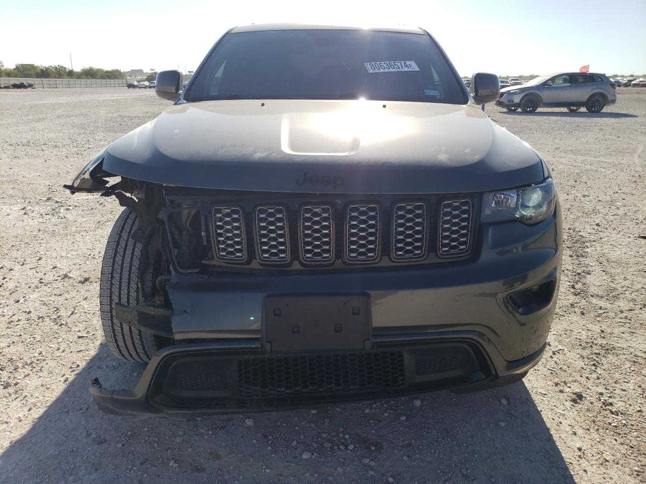 2019 Jeep Grand Cherokee VIN 1C4RJEAG8KC811480 Copart auction photo, front end damage thumbnail 5