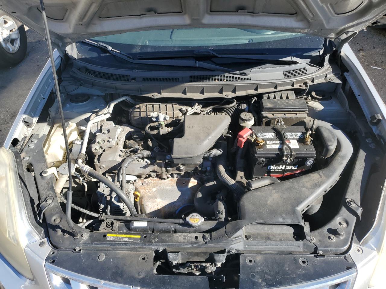 2012 Nissan Rogue VIN JN8AS5MV1CW371966 Copart auction photo, side / front end damage thumbnail 12