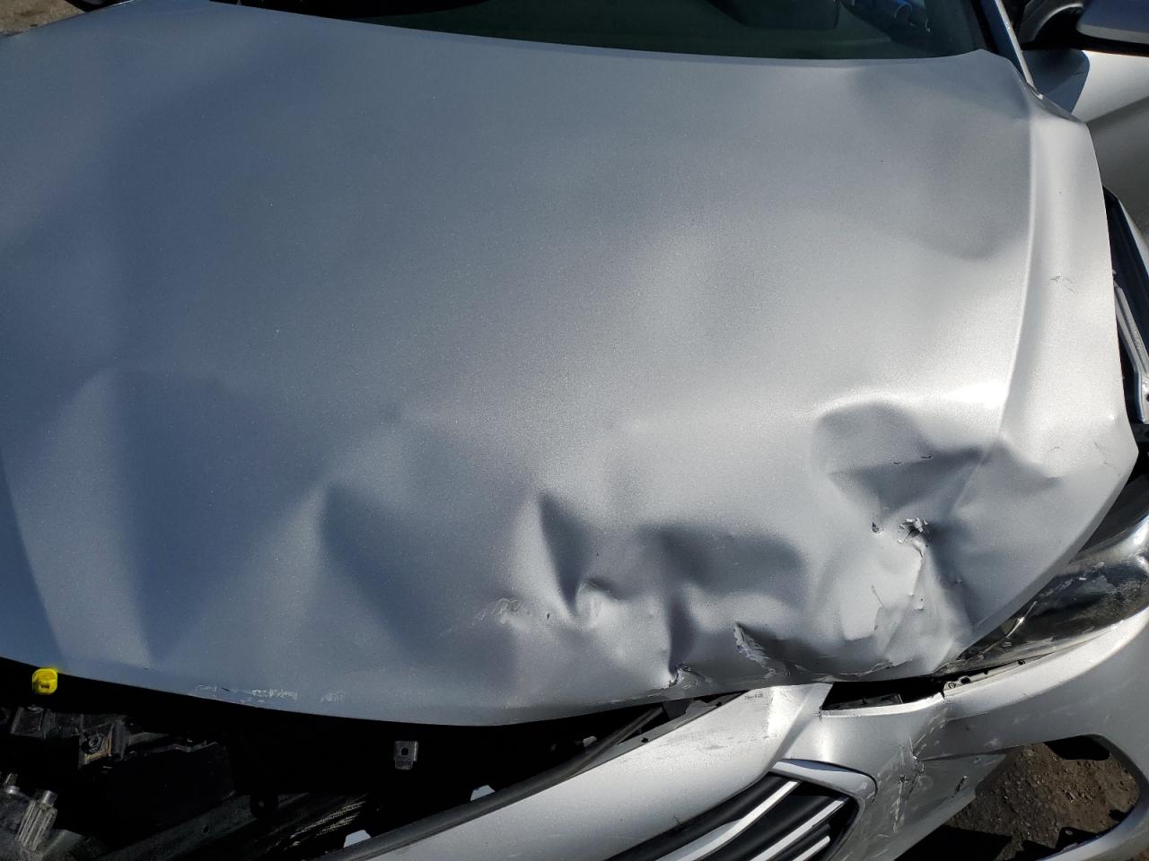 2018 Hyundai Elantra VIN 5NPD84LF9JH338583 Copart auction photo, undercarriage / front end damage thumbnail 11