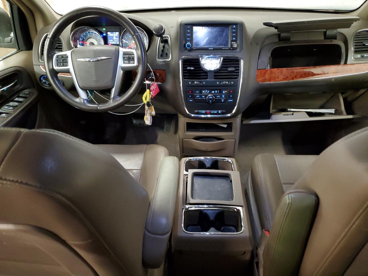 2012 Chrysler Town & Country VIN 2C4RC1BGXCR363673 Copart auction photo, front end damage thumbnail 8