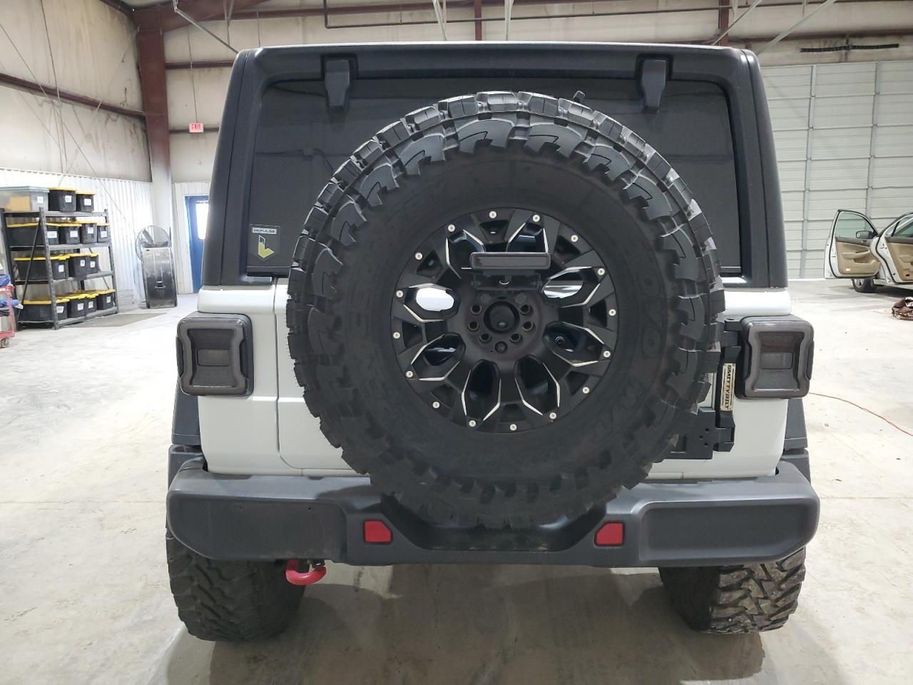 2020 Jeep Wrangler VIN 1C4HJXFN5LW351340 Copart auction photo, front end / undercarriage damage thumbnail 6