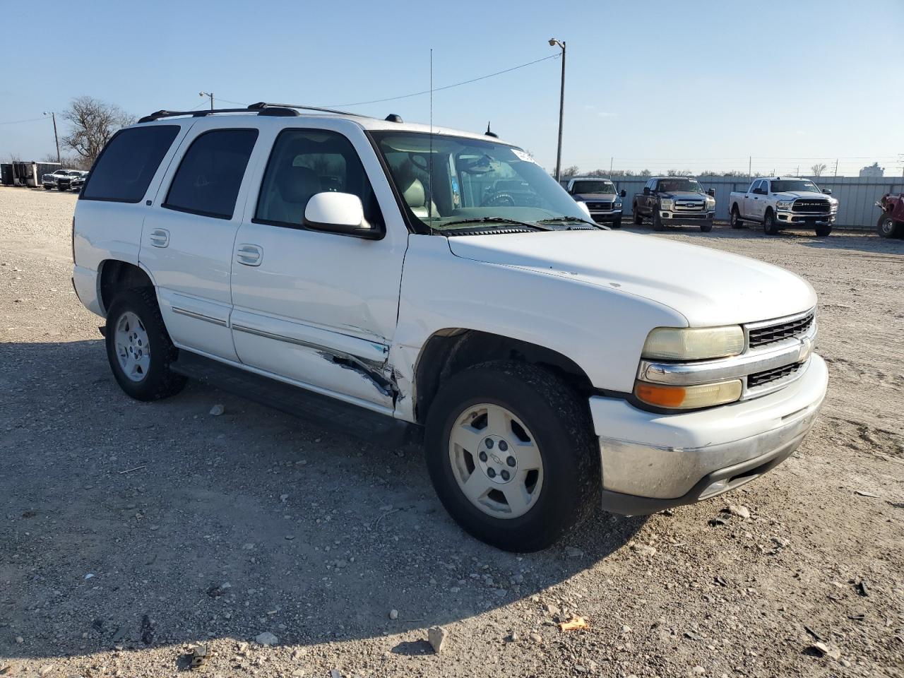 2004 Chevrolet Tahoe VIN 1GNEC13Z74R164089 Copart auction photo, side damage thumbnail 4