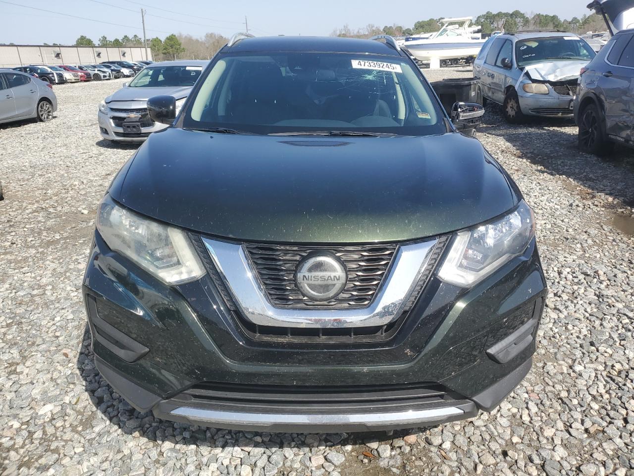 2019 Nissan Rogue VIN 5N1AT2MT6KC775380 Copart auction photo, side / rear end damage thumbnail 5