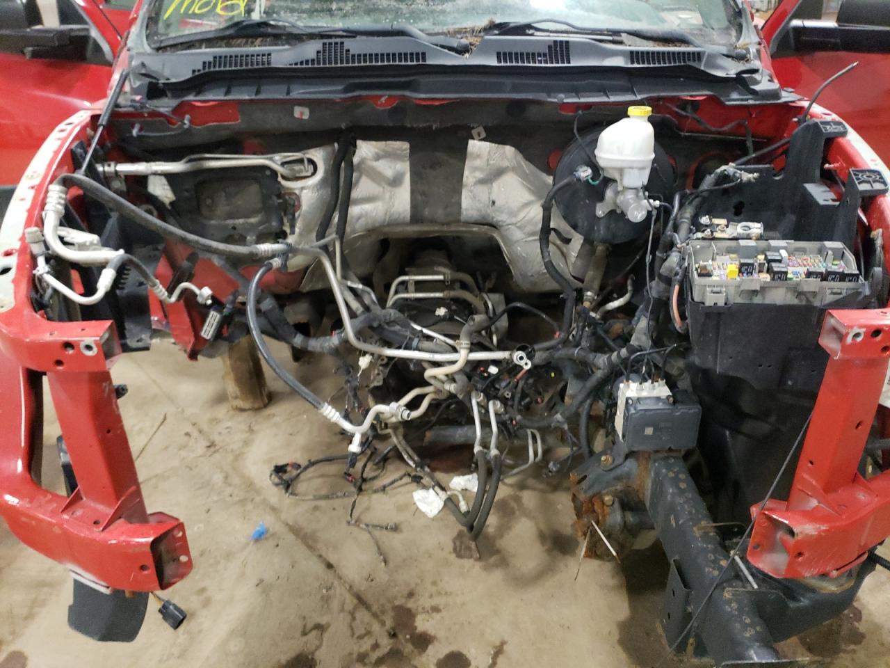 2014 RAM 1500 VIN 1C6RR6LT0ES390347 Copart auction photo, stripped damage thumbnail 11