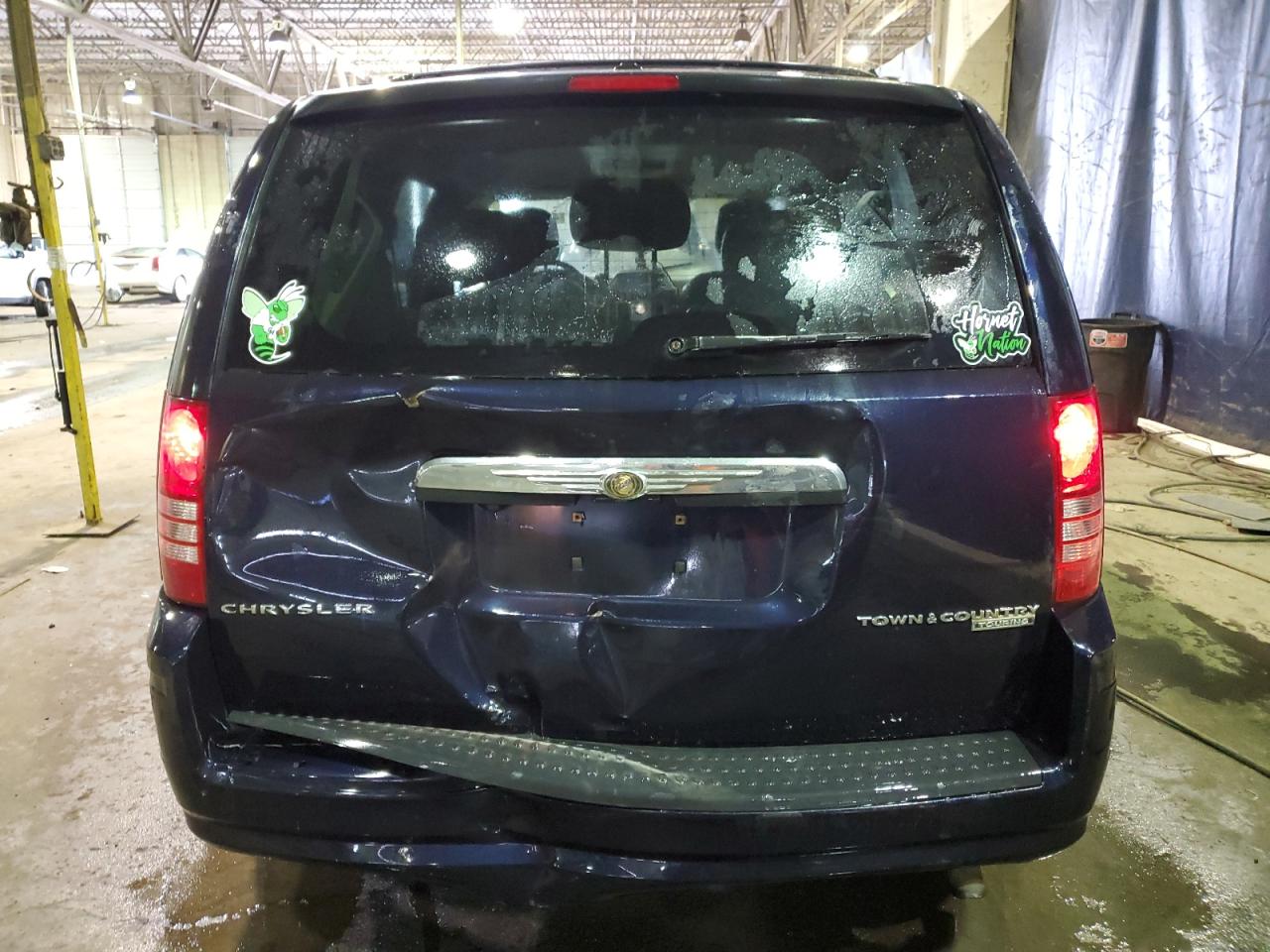 2010 Chrysler Town & Country VIN 2A4RR8D15AR436133 Copart auction photo, rear end damage thumbnail 6