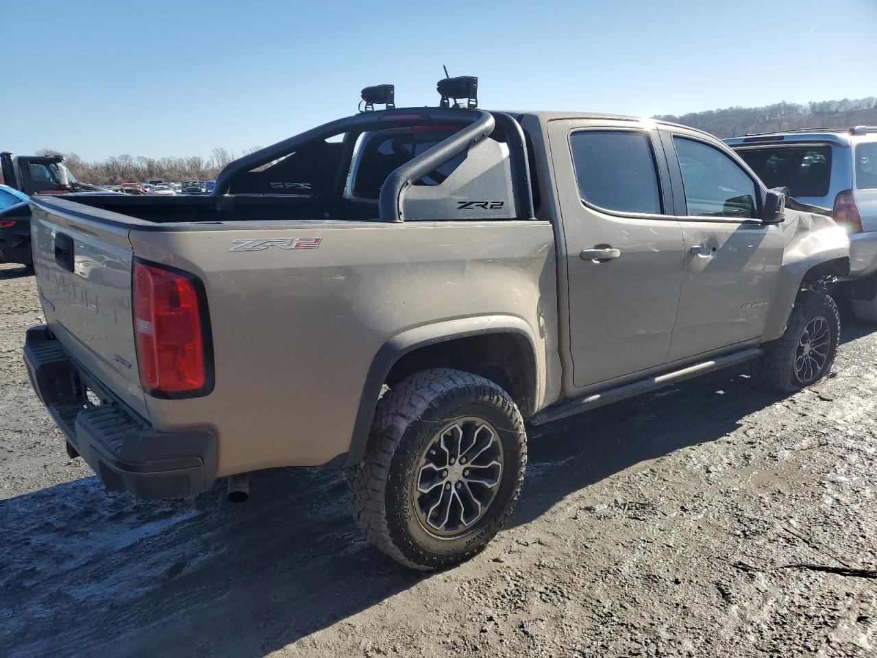 2022 Chevrolet Colorado VIN 1GCGTEEN9N1220309 Copart auction photo, front end damage thumbnail 3