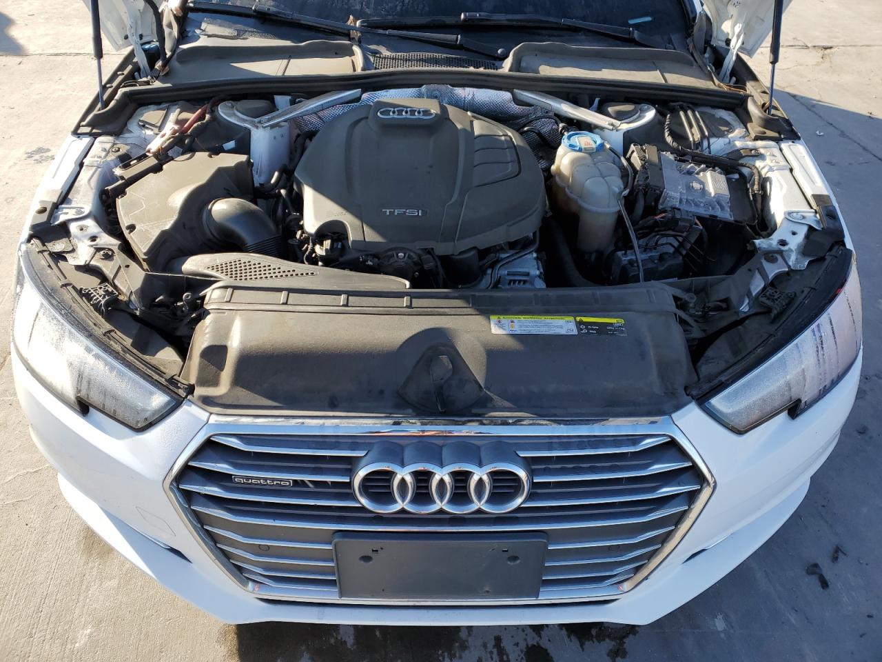 2016 Audi A4 VIN WAUANAF40HN004390 Copart auction photo, rear end / side damage thumbnail 11