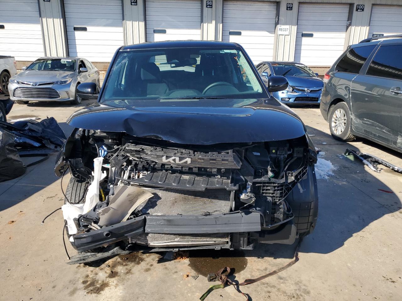 2024 KIA Soul VIN KNDJ23AU6R7227733 Copart auction photo, front end damage thumbnail 5