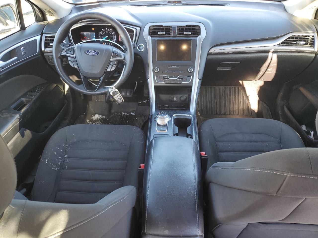 2019 Ford Fusion VIN 3FA6P0T95KR158343 Copart auction photo, side damage thumbnail 8