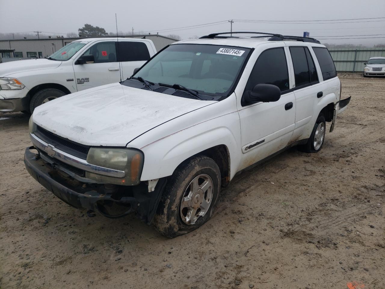 2002 Chevrolet TrailBlazer VIN 1GNDT13S922157391