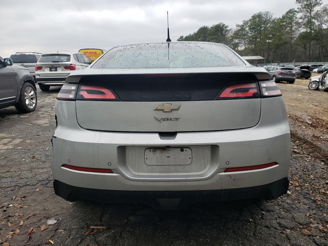 2013 Chevrolet Volt VIN 1G1RD6E49DU130585 Copart auction photo, rear end damage thumbnail 6