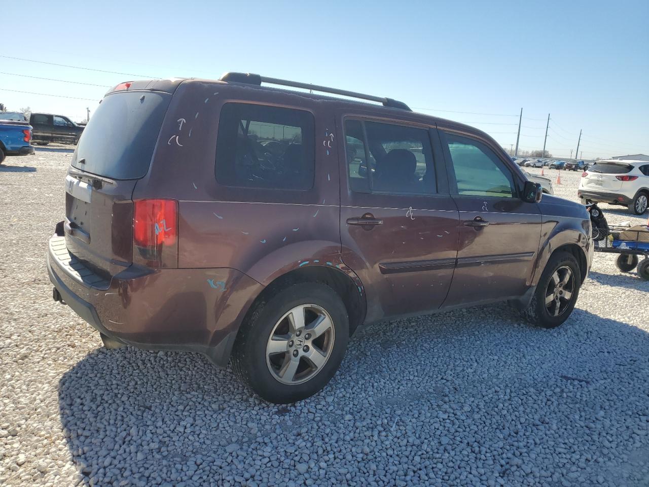 2011 Honda Pilot VIN 5FNYF3H5XBB030209 Copart auction photo, front end damage thumbnail 3
