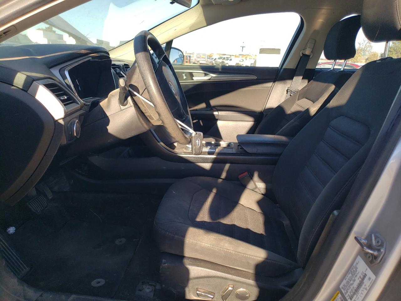 2017 Ford Fusion VIN 3FA6P0LU2HR387026 Copart auction photo, front end / side damage thumbnail 7