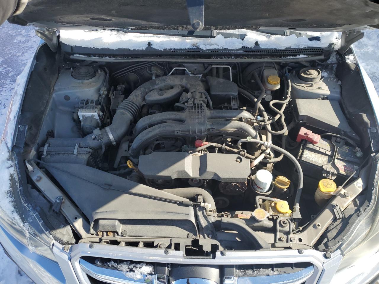 2014 Subaru Impreza VIN JF1GPAD64E8219718 Copart auction photo, front end / side damage thumbnail 11