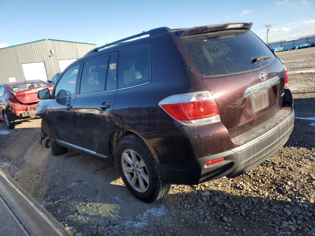 2011 Toyota Highlander VIN 5TDBK3EH6BS086899 Copart auction photo, front end damage thumbnail 2