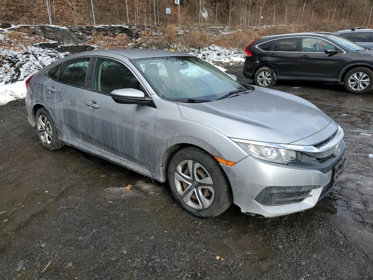 2016 Honda Civic VIN 19XFC2F56GE247170 Copart auction photo, rear end / minor dent/scratches damage thumbnail 4