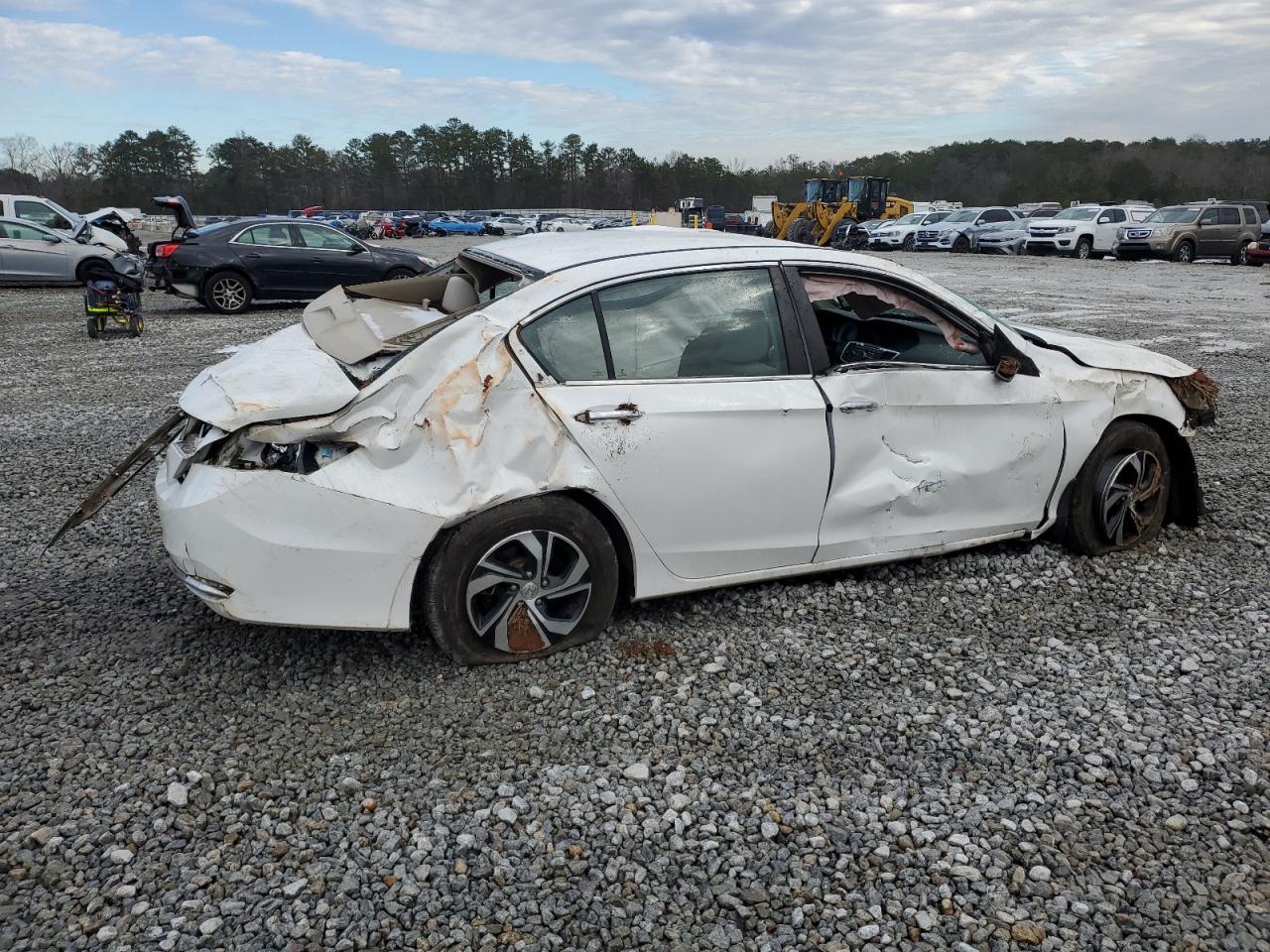 2016 Honda Accord VIN 1HGCR2F30GA169876 Copart auction photo, all over damage thumbnail 3