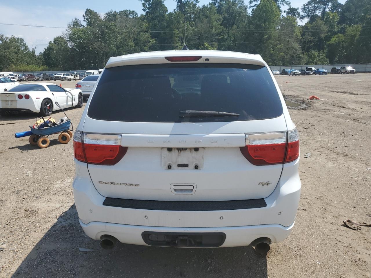 2013 Dodge Durango VIN 1C4SDHCT2DC692557 Copart auction photo, front end damage thumbnail 6