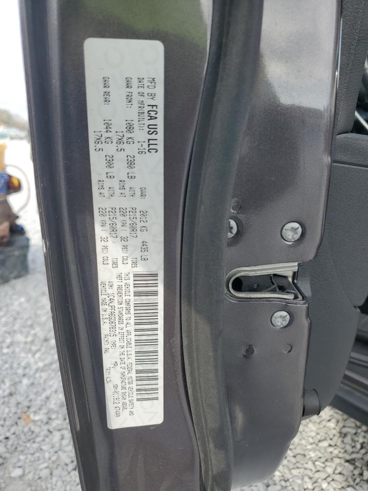 2016 Jeep Liberty (Patriot) VIN 1C4NJPFA6GD678315 Copart auction photo, front end damage thumbnail 14