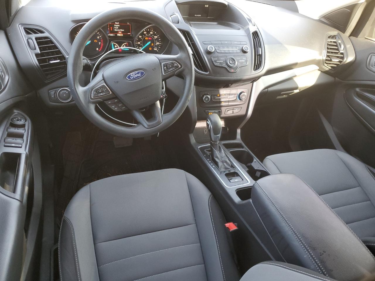 2019 Ford Escape VIN 1FMCU0F74KUB00079 Copart auction photo, front end / undercarriage damage thumbnail 8