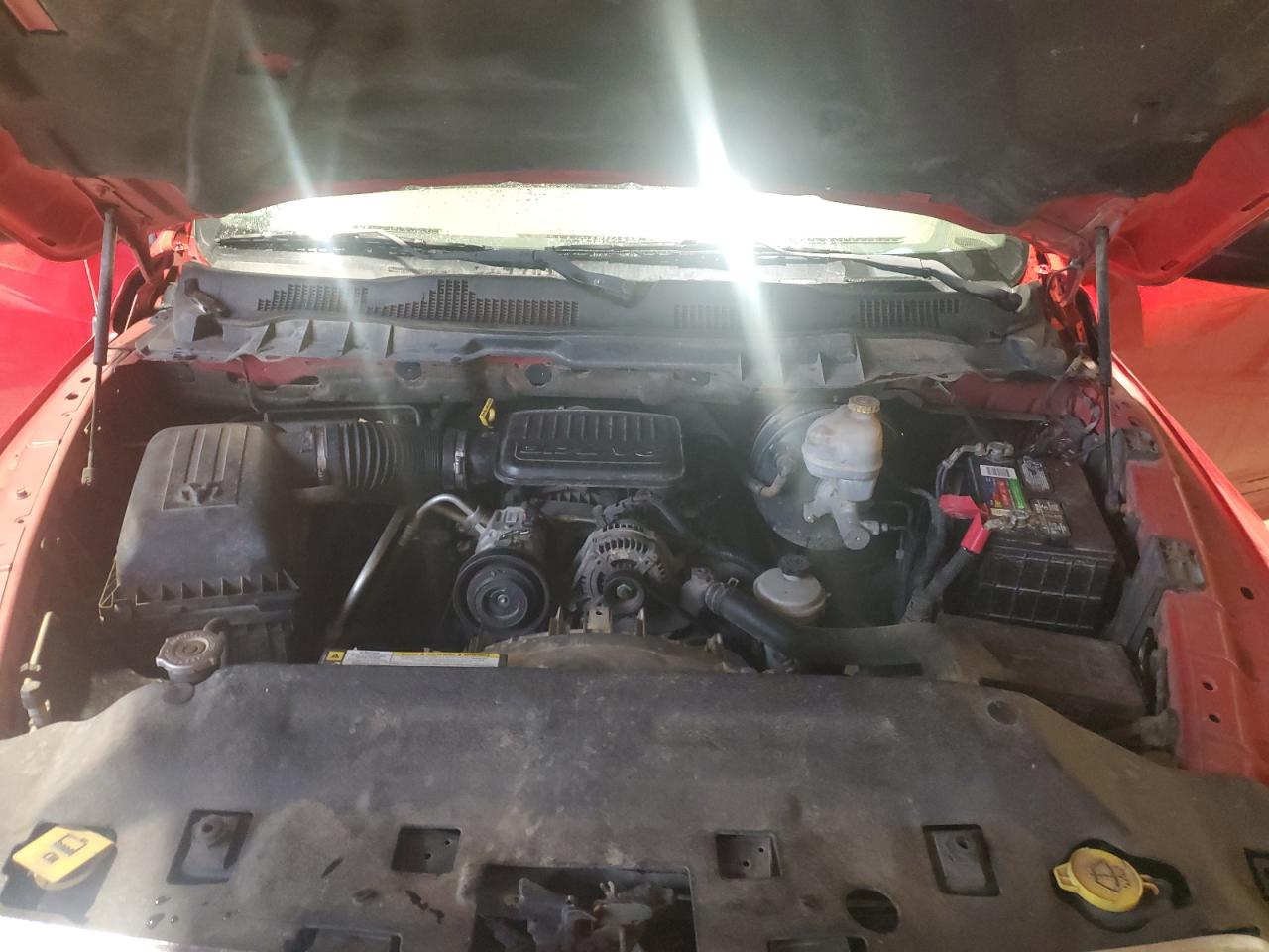 2009 Dodge RAM VIN 1D3HB16K89J520912 Copart auction photo, all over damage thumbnail 11