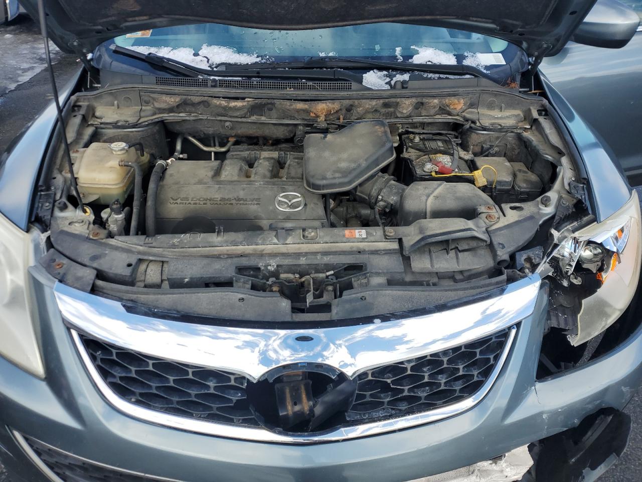 2011 Mazda CX-9 VIN JM3TB3CV6B0330784 Copart auction photo, front end damage thumbnail 12
