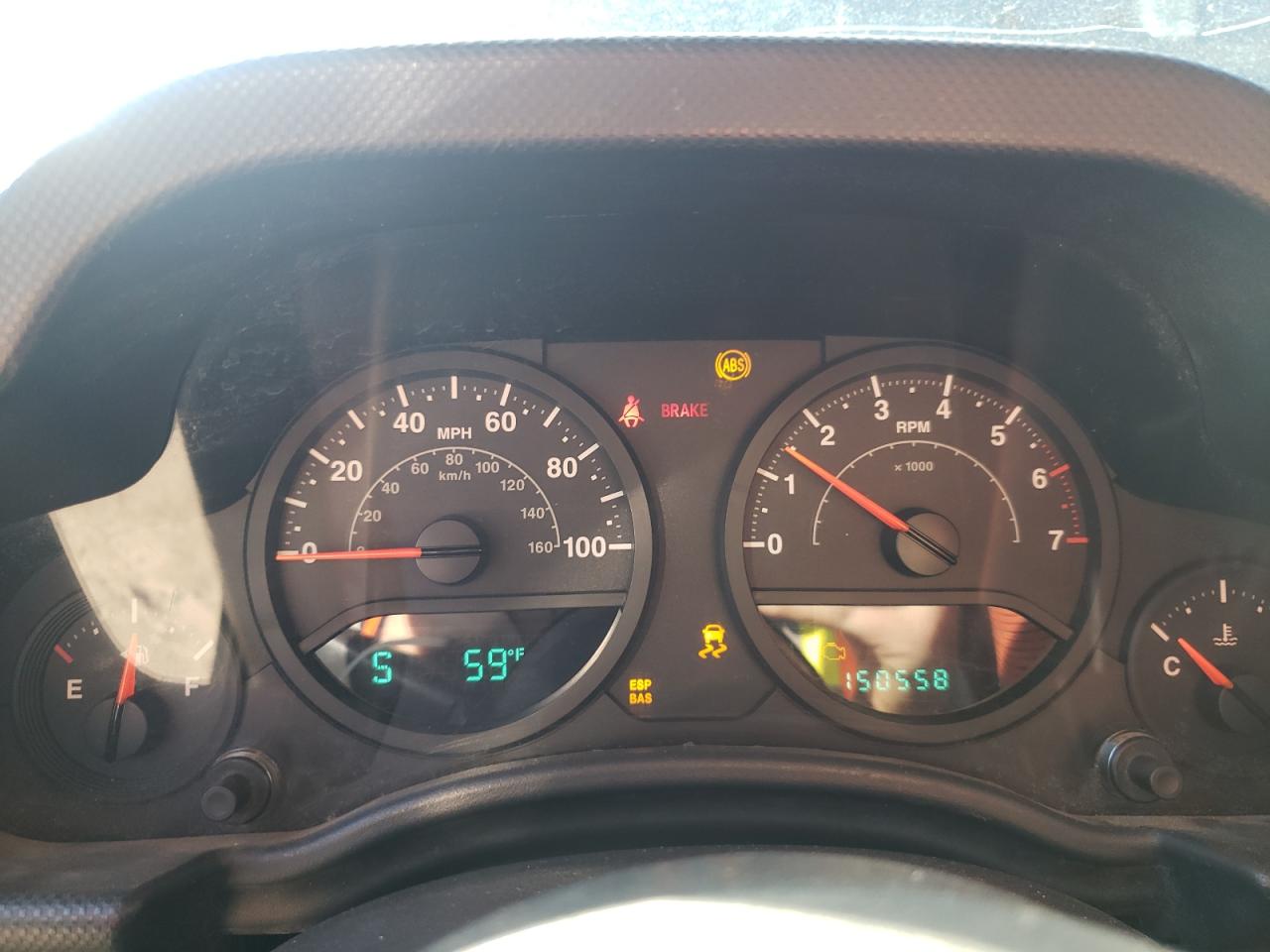 2007 Jeep Wrangler VIN 1J4GB39117L205724 Copart auction photo, all over damage thumbnail 9