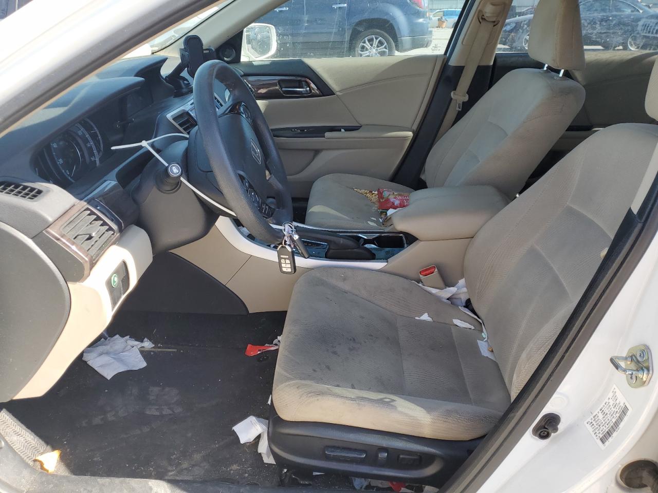 2017 Honda Accord VIN 1HGCR2F70HA052738 Copart auction photo, front end damage thumbnail 7
