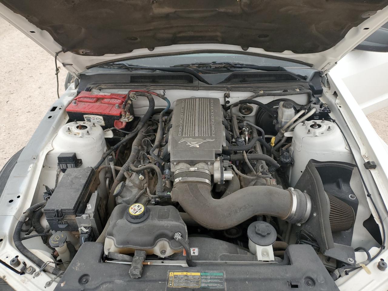 2009 Ford Mustang VIN 1ZVHT82H795107250 Copart auction photo, front end / undercarriage damage thumbnail 11