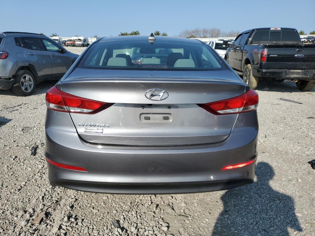 2018 Hyundai Elantra VIN 5NPD84LF4JH318872 Copart auction photo, all over / minor dent/scratches damage thumbnail 6