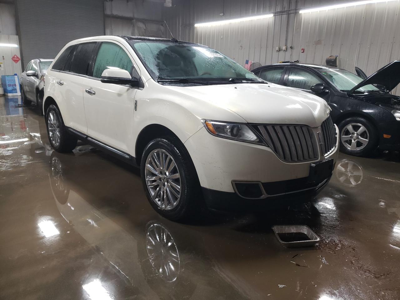 2013 Lincoln MKX VIN 2LMDJ6JK5DBL60547 Copart auction photo, front end damage thumbnail 4