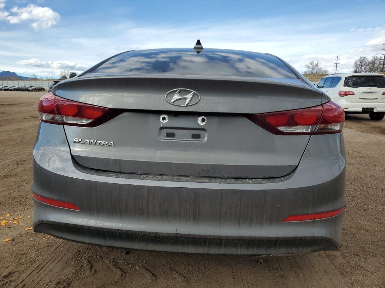 2018 Hyundai Elantra VIN 5NPD84LF0JH401392 Copart auction photo, front end damage thumbnail 6