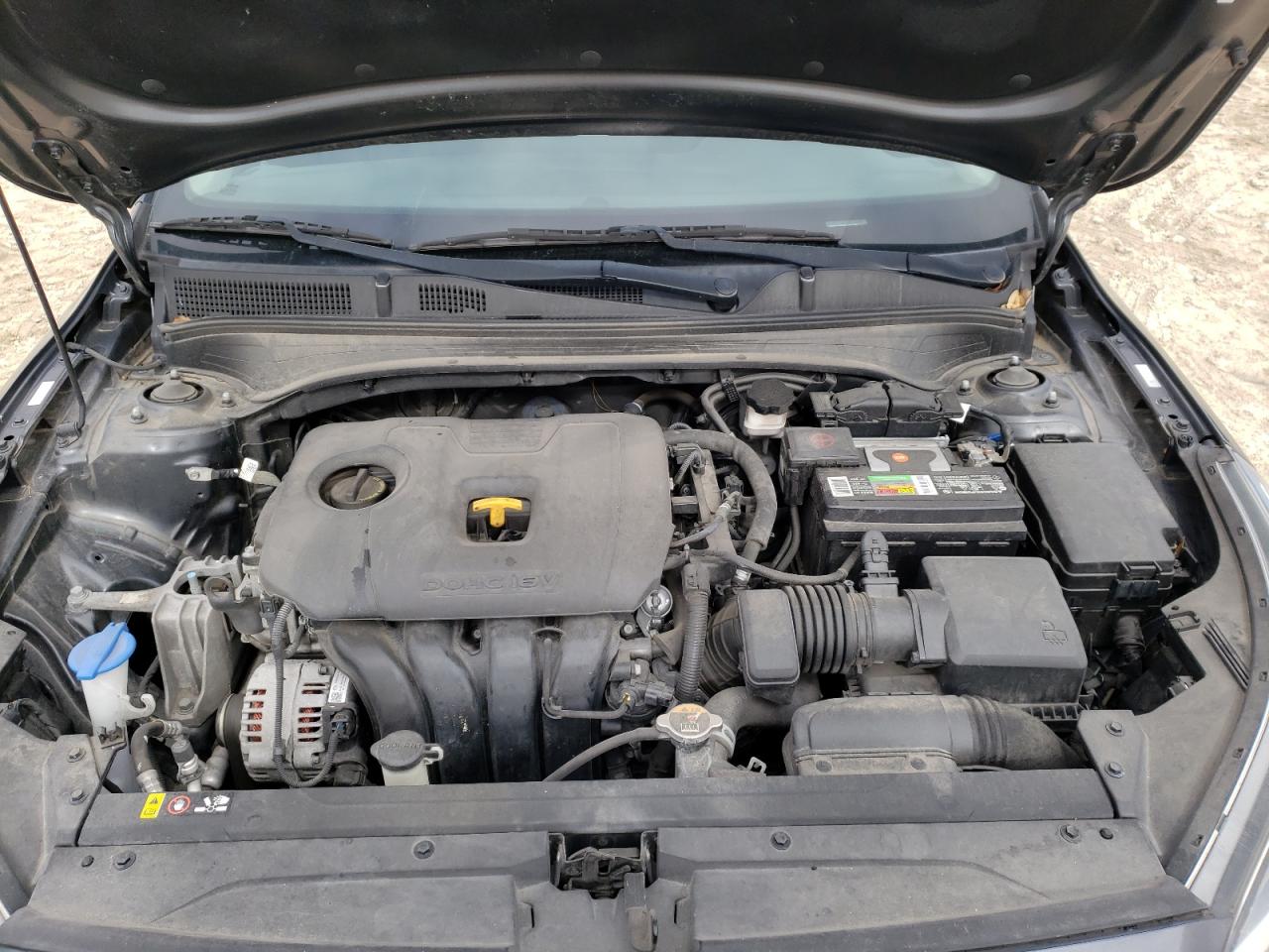 2019 KIA Forte VIN 3KPF24AD6KE042146 Copart auction photo, all over / vandalism damage thumbnail 11