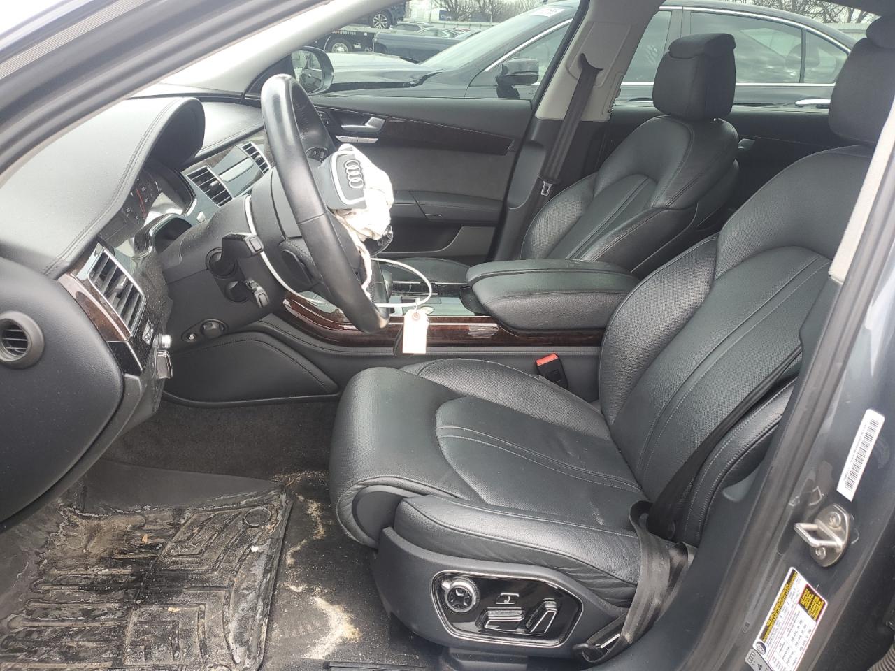 2015 Audi A8 VIN WAU3GAFD0FN001327 Copart auction photo, front end damage thumbnail 7