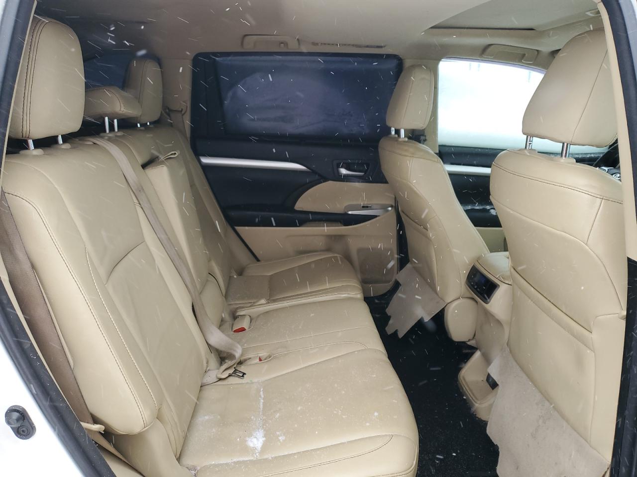 2015 Toyota Highlander VIN 5TDJKRFH7FS155716 Copart auction photo, front end / rear end damage thumbnail 11
