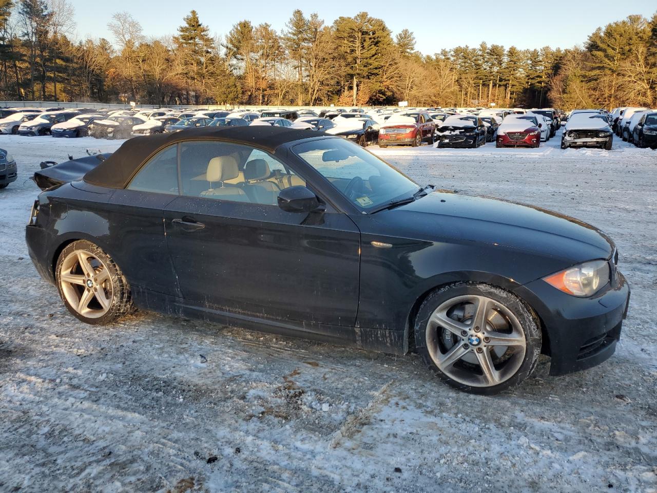 2010 BMW 1er VIN WBAUN9C53AVK41552 Copart auction photo, rear end damage thumbnail 4