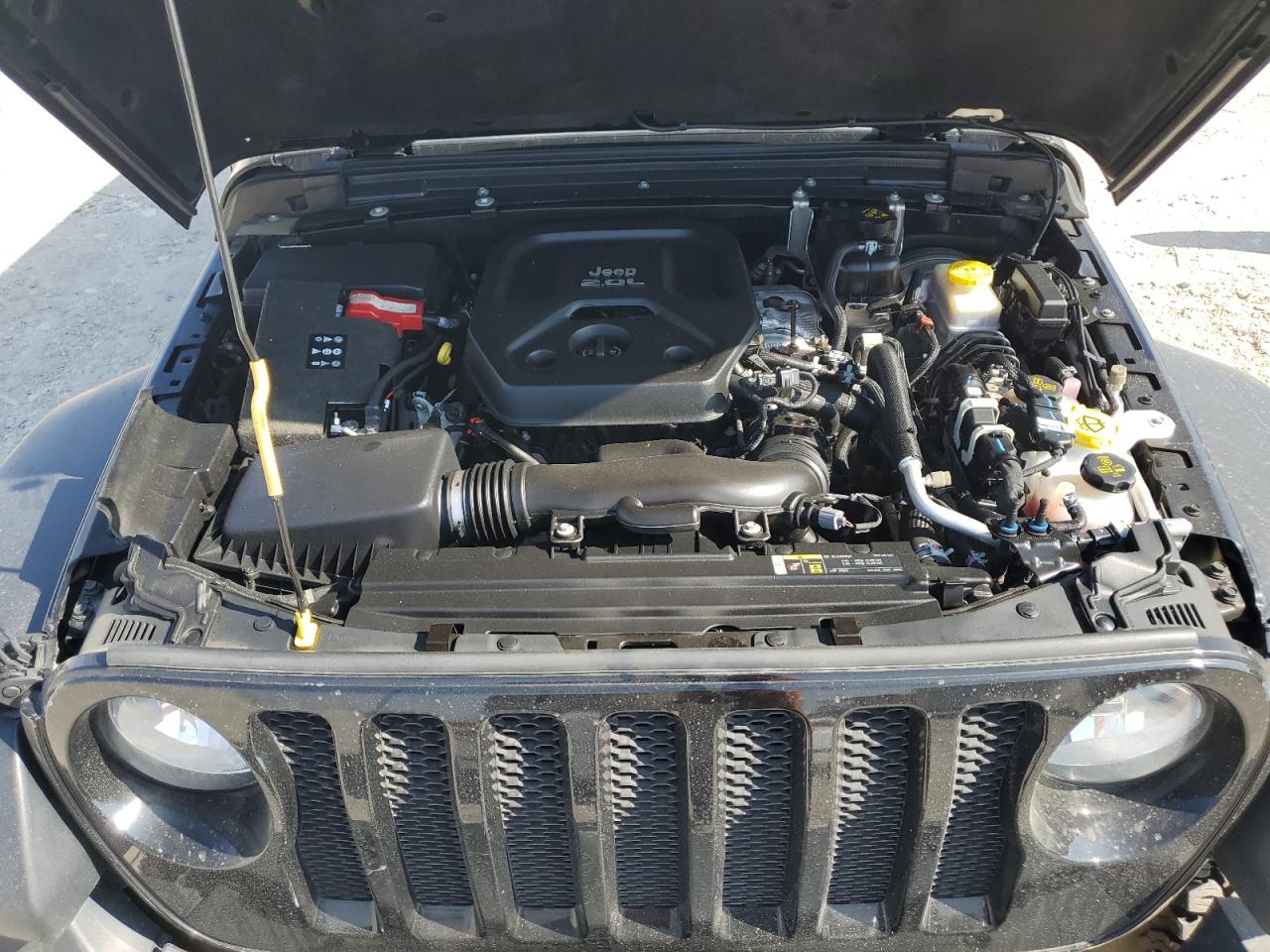 2018 Jeep Wrangler VIN 1C4HJXDN3JW222769 Copart auction photo, front end / minor dent/scratches damage thumbnail 14