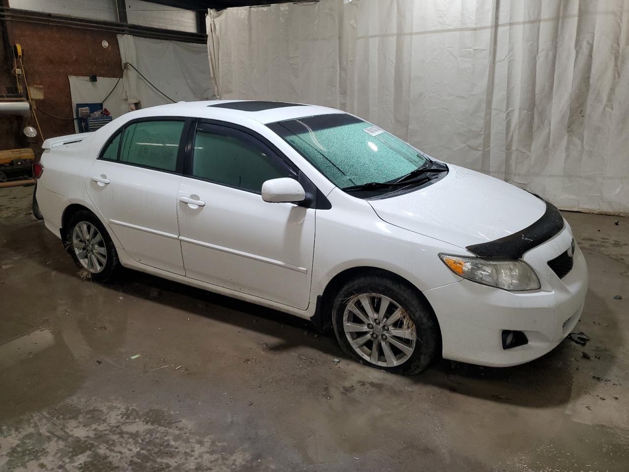 2009 Toyota Corolla VIN 2T1BU40E99C155441 Copart auction photo, front end / rear end damage thumbnail 4
