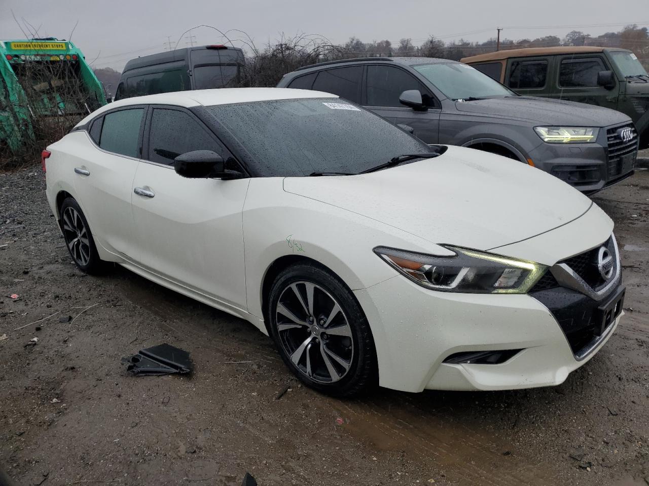 2018 Nissan Maxima VIN 1N4AA6AP7JC407268 Copart auction photo, unknown damage thumbnail 4