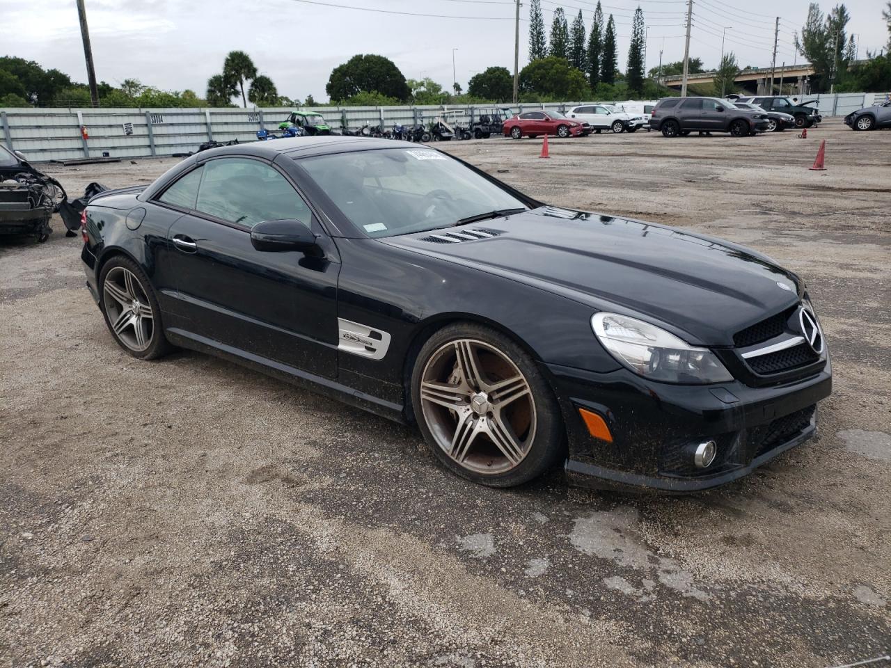 2009 Mercedes-Benz SL-klasse VIN WDBSK70F49F146166 Copart auction photo, water/flood damage thumbnail 4