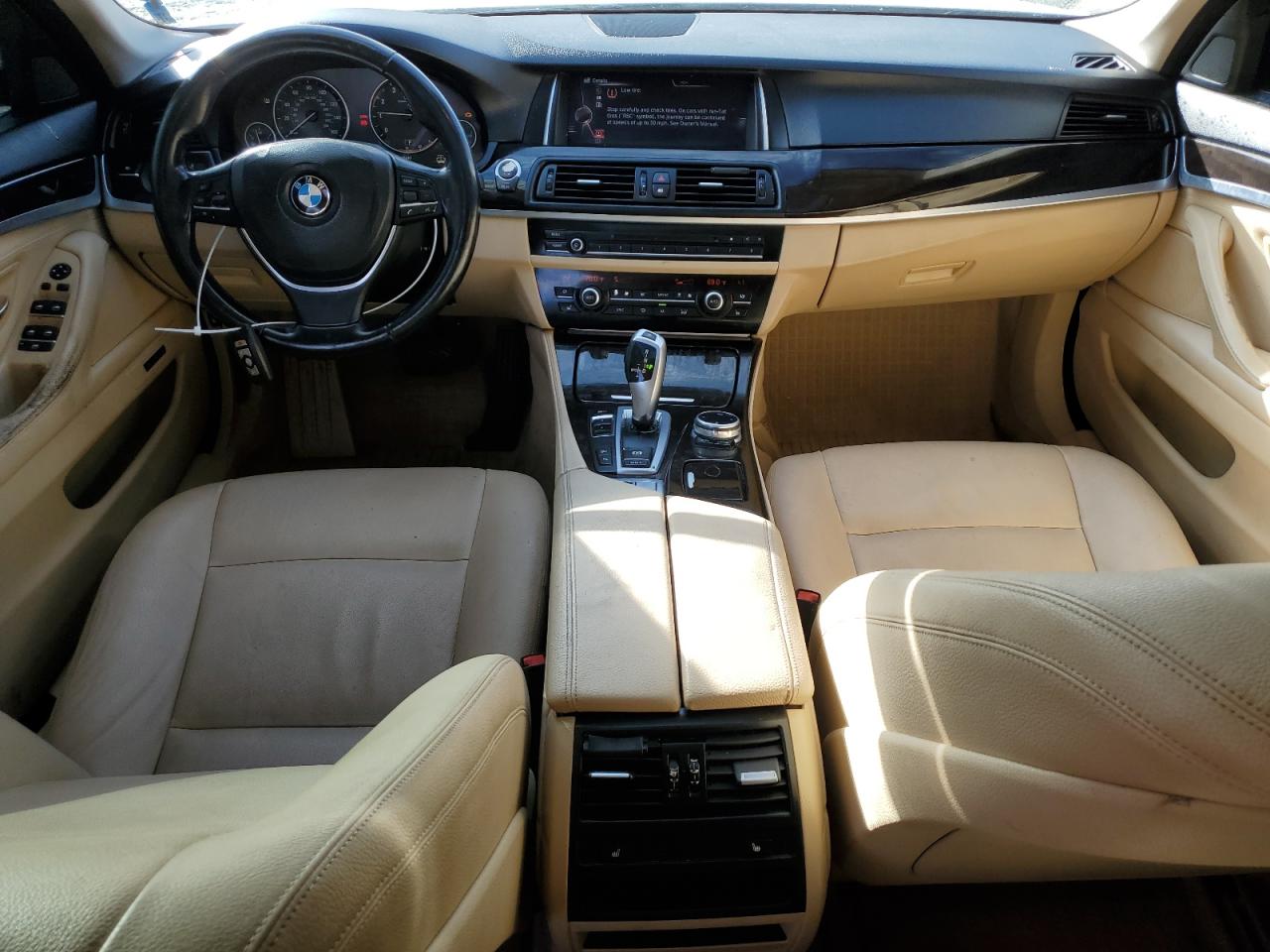 2015 BMW 5er VIN WBA5A7C50FD621112 Copart auction photo, all over damage thumbnail 8