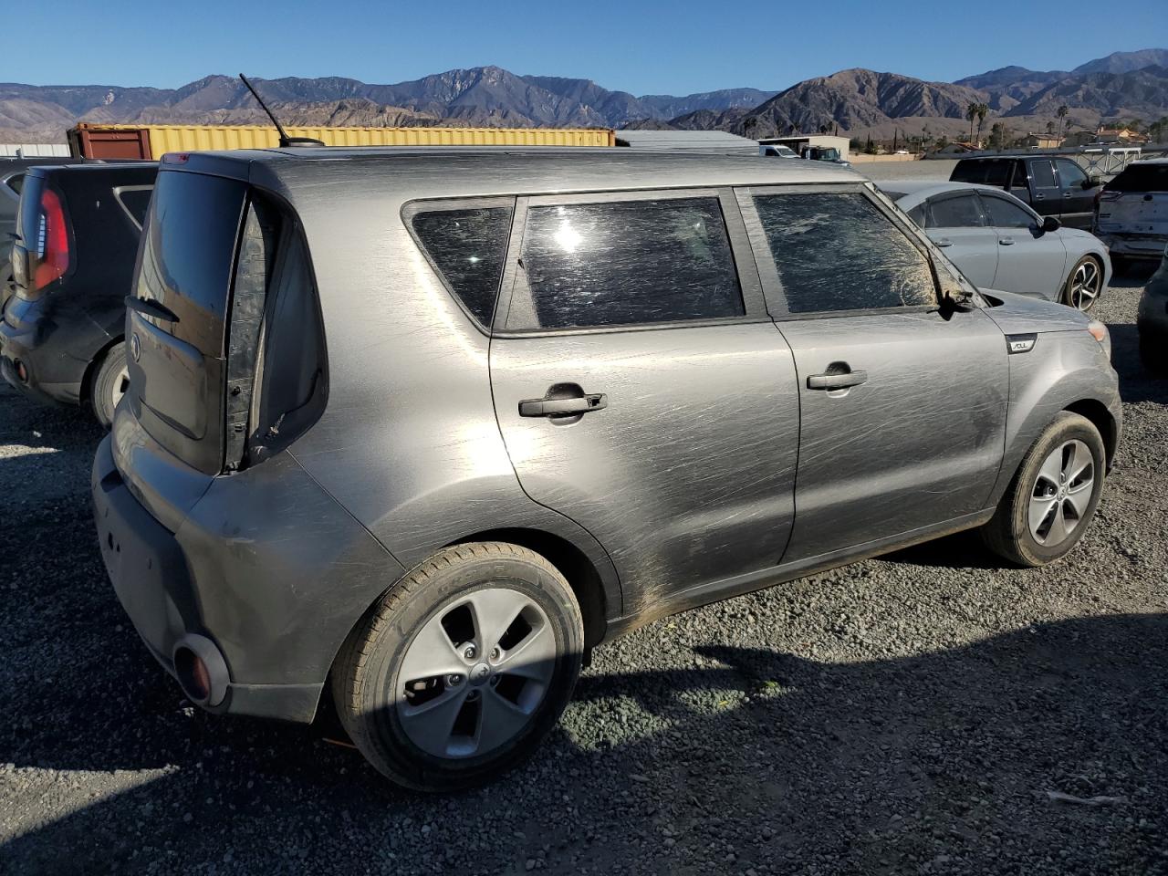 2016 KIA Soul VIN KNDJN2A23G7274151 Copart auction photo, vandalism / minor dent/scratches damage thumbnail 3
