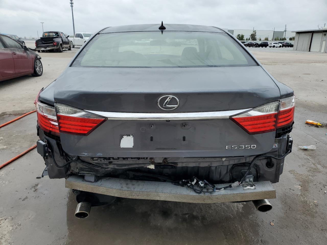 2014 Lexus ES VIN JTHBK1GG1E2133081 Copart auction photo, rear end damage thumbnail 6