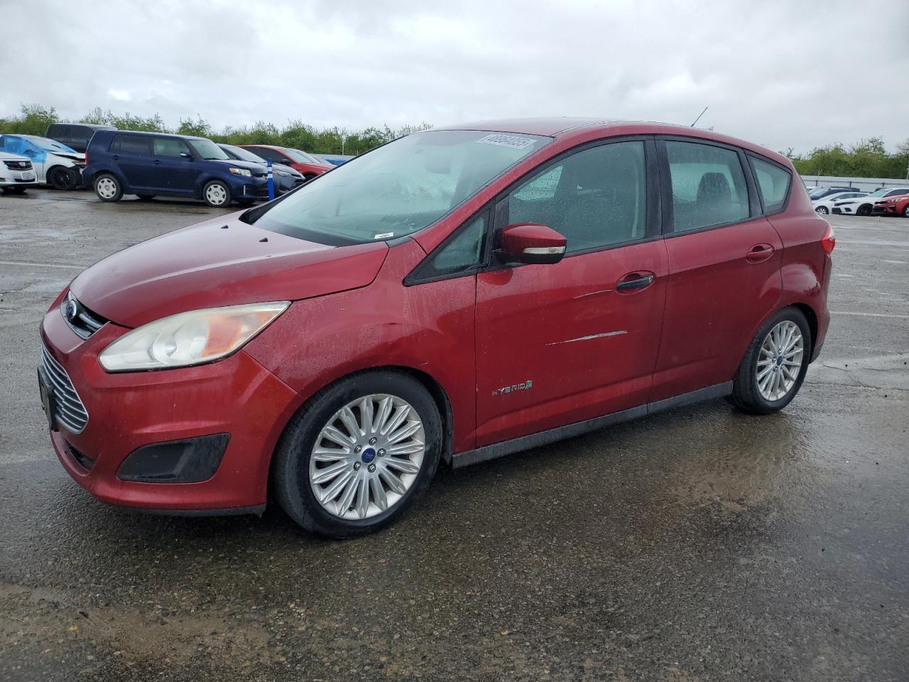 2014 Ford C-MAX VIN 1FADP5AU3EL507725 - Copart auction photo