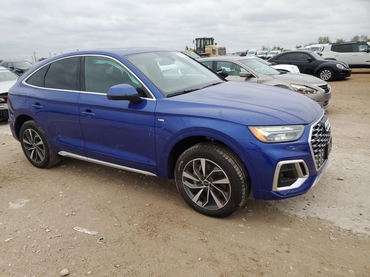 2024 Audi Q5 VIN WA14AAFY3R2093268 Copart auction photo, side / minor dent/scratches damage thumbnail 4