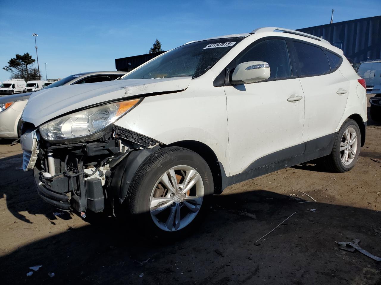 2013 Hyundai Tucson VIN KM8JU3AC6DU558772