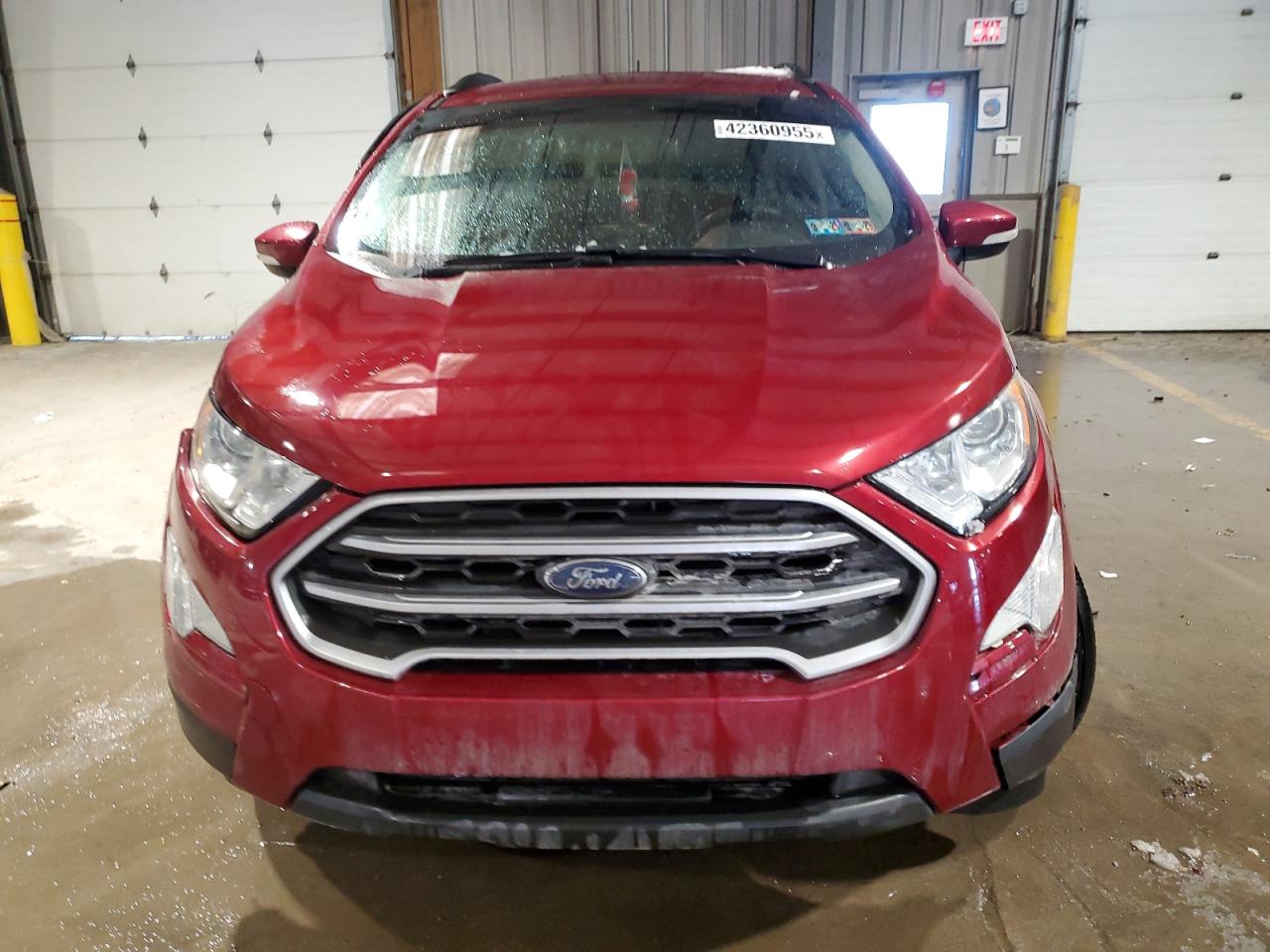 2021 Ford EcoSport VIN MAJ6S3GL9MC408464 Copart auction photo, side damage thumbnail 5