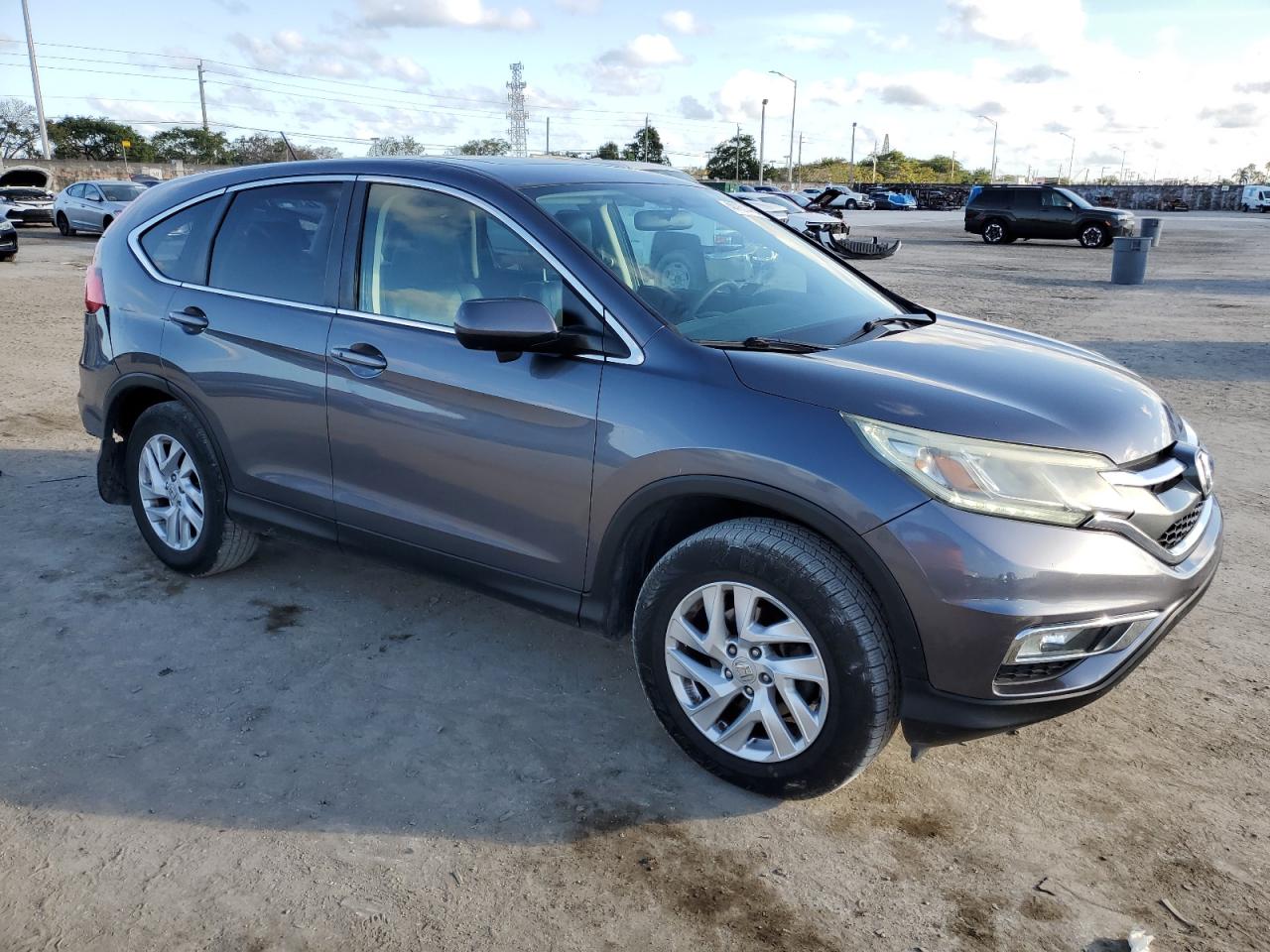 2016 Honda CR-V VIN 2HKRM3H53GH520834 Copart auction photo, rear end damage thumbnail 4